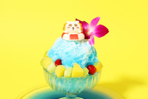 ちいかわレストラン沖縄PARCO CITY店、「シーサー」モチーフの夏季限定かき氷メニューを6月6日から提供 画像