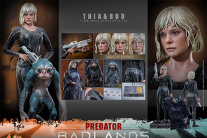 『プレデター：バッドランド』ティア＆バド 1/6スケールフィギュアが登場　レインポンチョが付属 画像