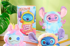 スティッチ＆エンジェル＆スクランプがかき氷に？ ぬいぐるみキーチェーン発売「ハッピー・ホール」 画像