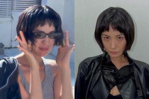 『マスクガール』女優ナナ、切りっぱなしボブとレザージャケットで魅せる“シックの最高峰”【写真】 画像