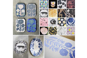 人気陶芸作家 鹿児島 睦の図案展が北青山ドワネルにて開催 画像