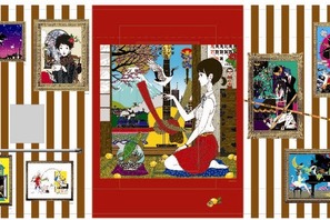 ルミネ新宿エレベーターが美術館に　中村佑介のアートが登場 画像