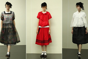 【14SSウィメンズ】ふうわりとフォークロアなトリコ・コムデギャルソン 画像