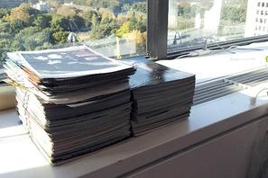 【MOVIE BLOG】チラシタワー整理事業 画像