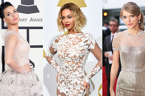 【第56回グラミー賞】レッド・カーペットを飾ったセレブたち…キーカラーは白！ 画像