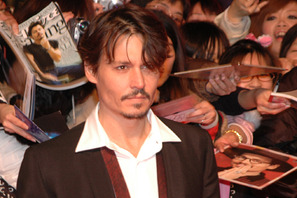 ジョニー・デップ＆ティム・バートン監督来日！　レッドカーペットで2,500人熱狂 画像