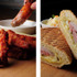 フードは、モダンなアメリカ料理を中心にラインナップ。左：バッファローチキンウィッグ 10ピース 右：サンドウィッチ