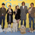『犬と私の10の約束』完成披露試写会　左から加瀬亮、BOA、田中麗奈、豊川悦司、本木克秀監督。