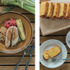 Small Gathering Menu inspired by “KINFOLK: The Shared Table”左：「静岡県産富士の鶏胸肉のソテー」1,230円（税込）キヌアと夏野菜のサラダ、青トマトとエストラゴンのサルサ添え右：「オレンジとアーモンドのパウンドケーキ」520円（税込）