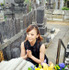 “お岩さん”のお墓がある妙行寺を訪れた、華原朋美／映画『喰女-クイメ-』