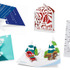 MoMA デザインストア「2014 New! Holiday Dining & Cards」左上から時計回りに、デザイナー Future Shelter、Elsa Mora、Keisuke Unosawa、Robert Sabuda、Robert Sabuda。10月下旬販売開始。