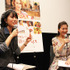 トークショーに参加した藤原恵子＆新谷里映／『マダム・マロリーと魔法のスパイス』シネマカフェ独占試写会