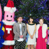 有村架純＆由紀さおり＆増田セバスチャン（監督）＆くるみ割りキティちゃん＆ノッポン／『くるみ割り人形』クリスマスツリー点灯式 in 東京タワー