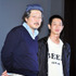 加瀬亮＆ホン・サンス（監督）／『自由が丘で』初日舞台挨拶