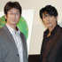 『特命係長 只野仁　最後の劇場版』舞台挨拶に登壇した植田尚監督と高橋克典。