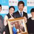“晴れ女”中谷美紀＆“雨男”三浦貴大＆黒木華＆三島有紀子（監督）／『繕い裁つ人』初日舞台挨拶