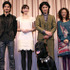 『カフーを待ちわびて』完成披露試写会（左より）中井監督、尚玄、マイコ、玉山鉄二、白石美帆、宮川大輔