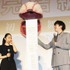 染谷将太、深津絵里／『寄生獣 完結編』初日舞台挨拶