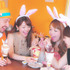 “うさぎ耳”をつけて楽しむカフェ「ニコラシャール」