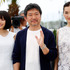 広瀬すず、是枝裕和監督、綾瀬はるか／第68回カンヌ国際映画祭