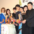武田真治、内山理名、戸田恵梨香、大泉洋、満島ひかり、キムラ緑子、原田眞人監督／『駆込み女と駆出し男』初日舞台挨拶