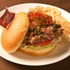 ハードロックカフェ横浜店限定「SUKIYAKIバーガー」。