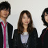 『恋極星』初日舞台挨拶（左から）加藤和樹、戸田恵梨香、AMIY MORI監督