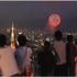 東京湾大華火祭の鑑賞会の様子。