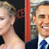 シャーリーズ・セロン＆バラク・オバマ米大統領-(C)Getty Images