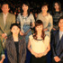 『BABY BABY BABY！』完成披露試写会（前左から）松下由樹、小渕優子議員、観月ありさ、谷原章介、神田うの（後左から）両沢監督、伊藤かずえ、斉藤由貴、野波麻帆、山本ひかる