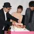 田口トモロヲ監督、多部未華子、綾野剛／『ピース オブ ケイク』初日舞台挨拶