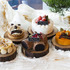ペストリーショップでは5種類のクリスマスケーキを用意