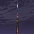 十字型の赤いライトセーバーに見立てたライティング - (C) TOKYO-SKYTREE　※画像はイメージです