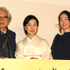 山田洋次監督、吉永小百合、黒木華／『母と暮せば』初日舞台挨拶