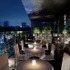 イタリアンレストラン「表参道BIANCA（ビアンカ）」店内。開放的なテラス席からは、東京の夜景が眺められる。