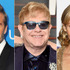 エルトン・ジョン＆J.K. ローリング＆デヴィッド・ベッカム-(C)Getty Images