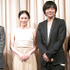 『スイートリトルライズ』完成披露試写会（左から）小林十市、中谷美紀、大森南朋、池脇千鶴　photo：Yoko Saito