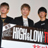 登坂広臣＆佐藤寛太＆今市隆二／『HiGH＆LOW THE MOVIE』舞台挨拶