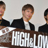 登坂広臣＆佐藤寛太＆今市隆二／『HiGH＆LOW THE MOVIE』舞台挨拶