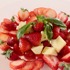 横浜ベイシェラトン ホテル＆タワーズ「アフタヌーンスイーツブッフェ～ストロベリーフェア～」　あまおうとトマト、モッツァレラチーズのサラダ