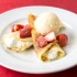 「j.s. pancake cafe」ストロベリークレープ