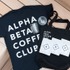 「ALPHA BETA COFFEE CLUB（アルファベータコーヒークラブ）」グッズ
