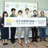 （左から）田村聖子、福田賢二、小林沙苗、杉田智和、谷昌樹、原田晃／「SCORPION／スコーピオン シーズン3」日本語吹替え版声優キャスト合同取材会