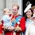 英ウィリアム王子＆キャサリン妃＆ジョージ王子 -(C) Getty Images