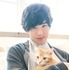 甲斐翔真withアメリカンショートヘア　写真展「ねこカレ」（C） TC Entertainment,Inc.