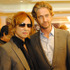 HFPAパーティのプレゼンターを務めたYOSHIKI（左）、ジェラルド・バトラー -(C) JMA / Japan Music Agency Co.,Ltd.