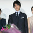 『セカンドバージン』初日舞台挨拶（左から）深田恭子、長谷川博己、鈴木京香