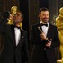 アカデミー賞授賞式司会を務めたクリス・ロック＆ジミー・キンメル-(C)Getty Images