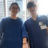 「窪田正孝×写真家・齋藤陽道 カレンダー2019」窪田正孝×齋藤陽道氏2ショットスチール