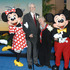 ミニーマウス、ウェイン・オールウィン、ルシー・テイラー、ミッキーマウス (C) Getty Images